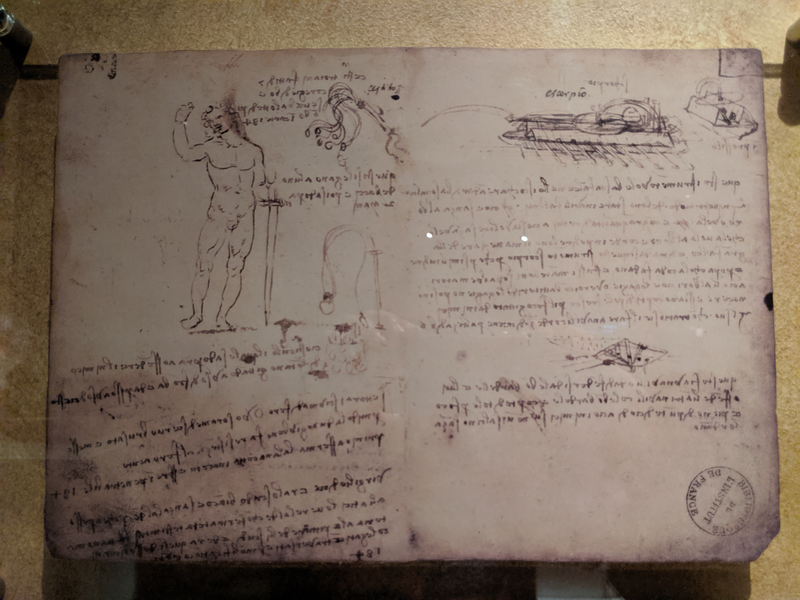 Illustration for article titled Pictures from the Reagan Library: The da Vinci Exhibit